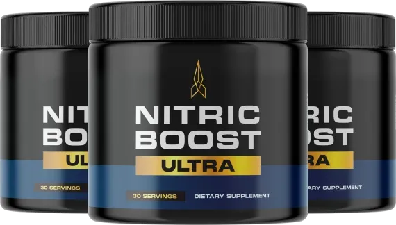 3 bottles of Nitric Boost