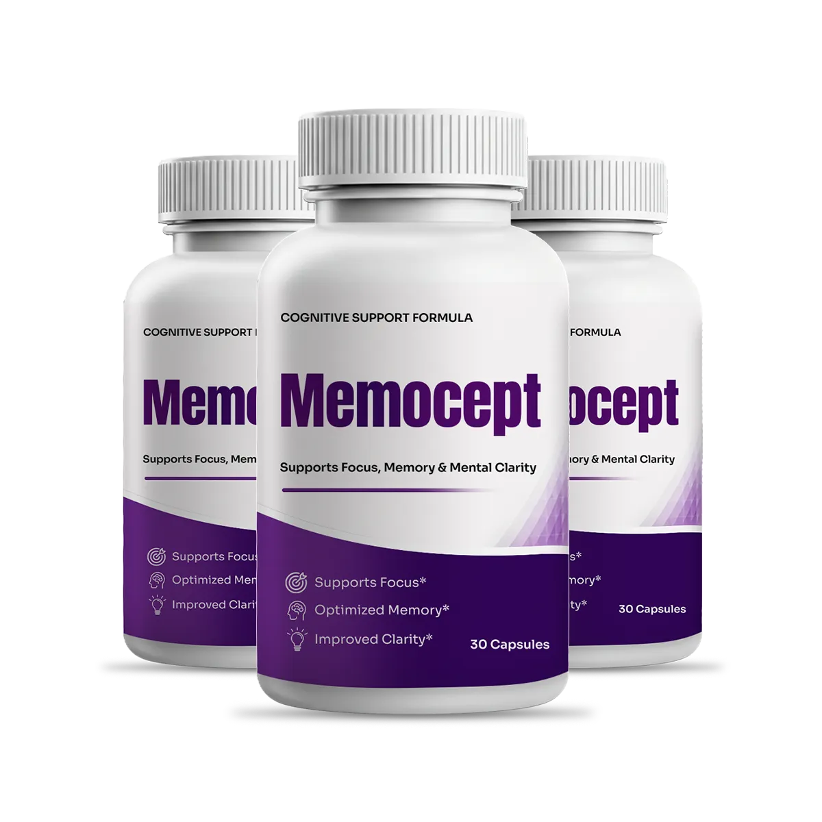 3 bottles of Memocept