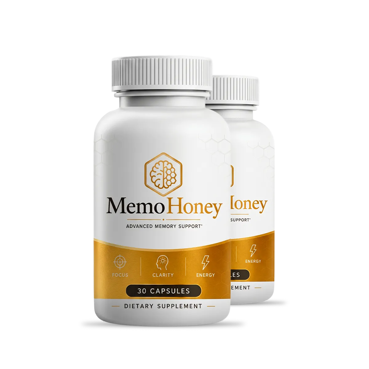 2 bottles of MemoHoney